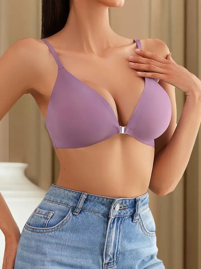 YMQJ offre spéciale soutien-gorge avec ouverture avant amovible goutte d'eau tasse sans fil Laser coupe
