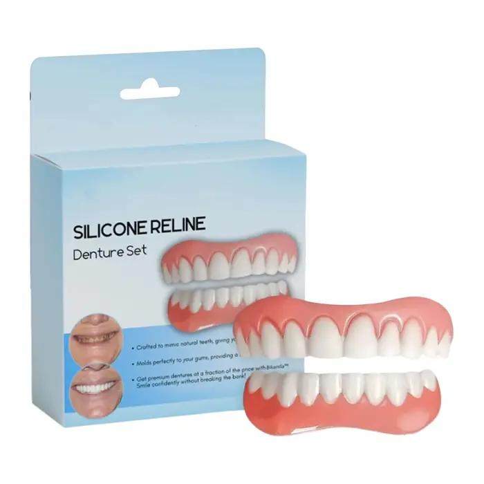 Prothèses dentaires pour femmes et hommes, faciles à utiliser, naturelles, sûres, professionnelles, fausses dents, kit de modification de prothèses dentaires facile et pratique