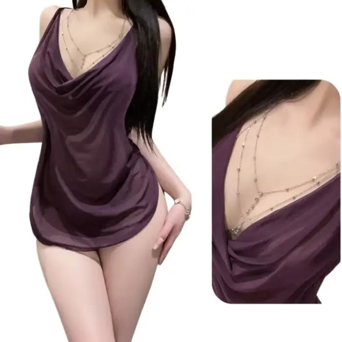 Nouvelle Lingerie Sexy 2026 – Camisole Séduction Passionnée
