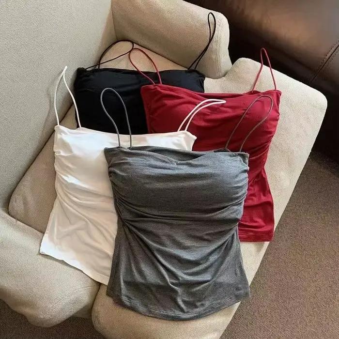 Nouveau débardeur extensible pour femme