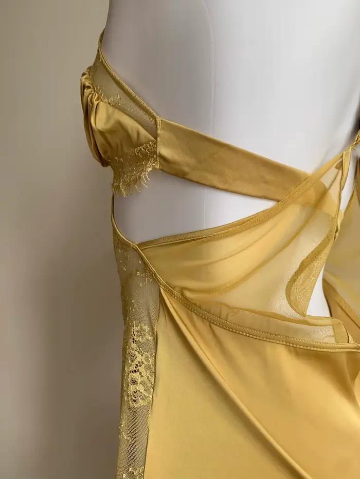 Chemises de nuit françaises élégantes pyjamas romantiques femmes robe