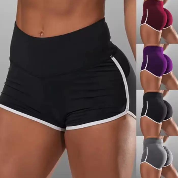 Femmes culottes de sport bas de sommeil sous-vêtements shorts collants pantalons slim noir gris rouge L XL XXL séchage rapide décontracté Fitness Yoga