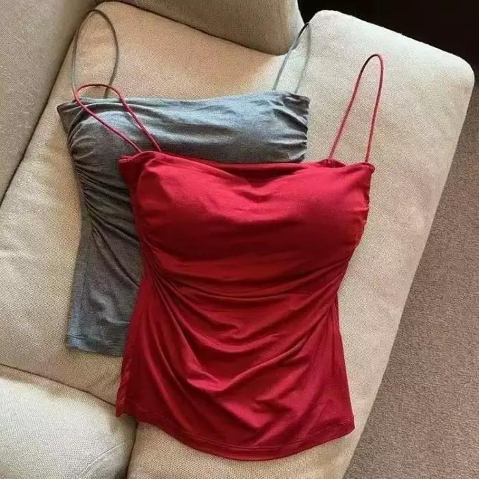 Débardeurs pour femmes avec soutien-gorge intégré