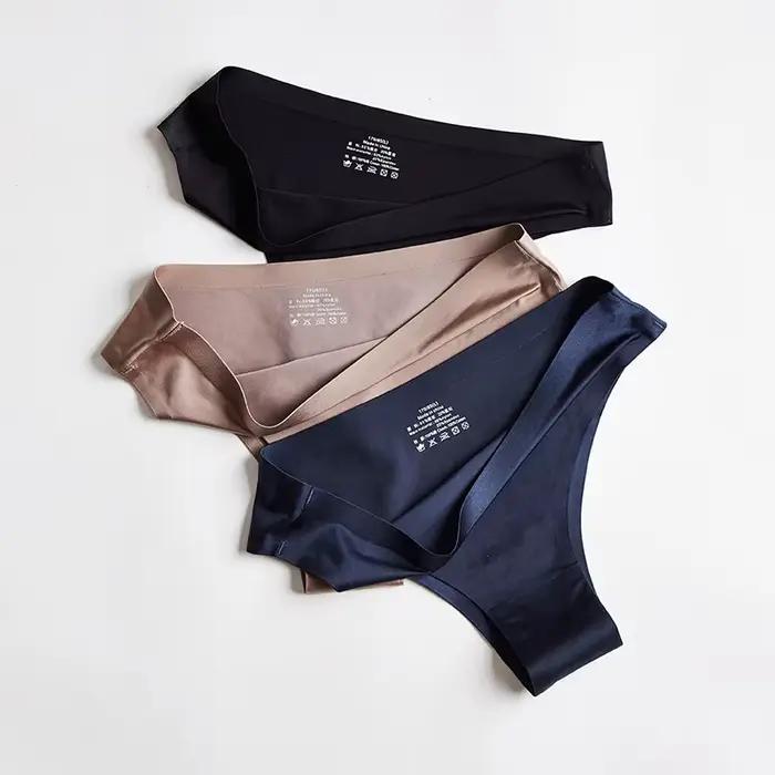 BANNIROU femmes culottes sous-vêtements Fitness sport sans couture femme Lingerie Sexy t-back string
