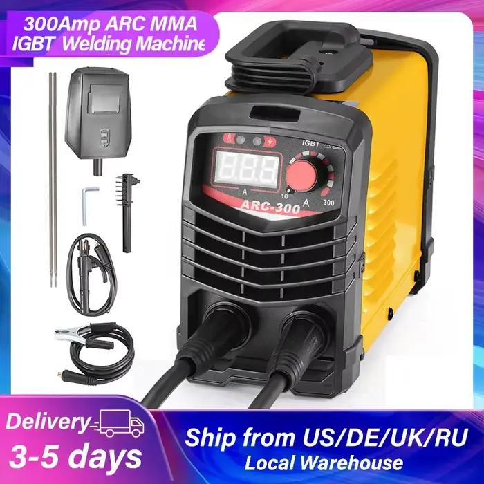 300Amp ARC MMA onduleur Machine à souder soudeur IGBT semi-automatique Machine à souder Portable soudeur métal fer 110V 220V