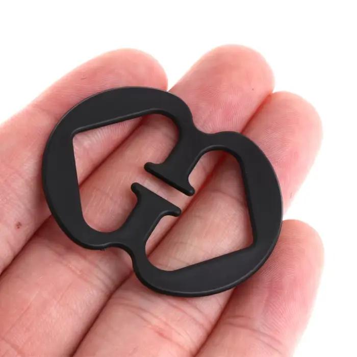 Boucles de soutien-gorge en plastique pour femmes et filles