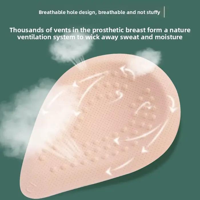 Soutien-gorge de prothèse mammaire en éponge naturelle