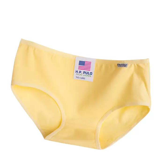 Culotte confortable en coton taille moyenne pour femme