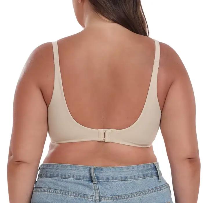 Soutien-gorge minimiseur couverture complète pour grand buste bonnet E/F Ultra mince refroidissement sans couture