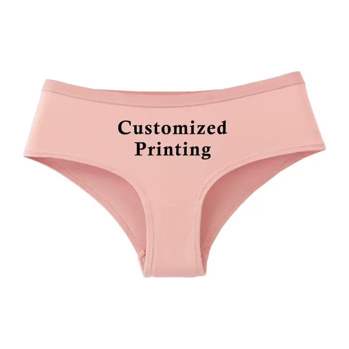 Culottes personnalisées sexy avec logo et textes sur mesure