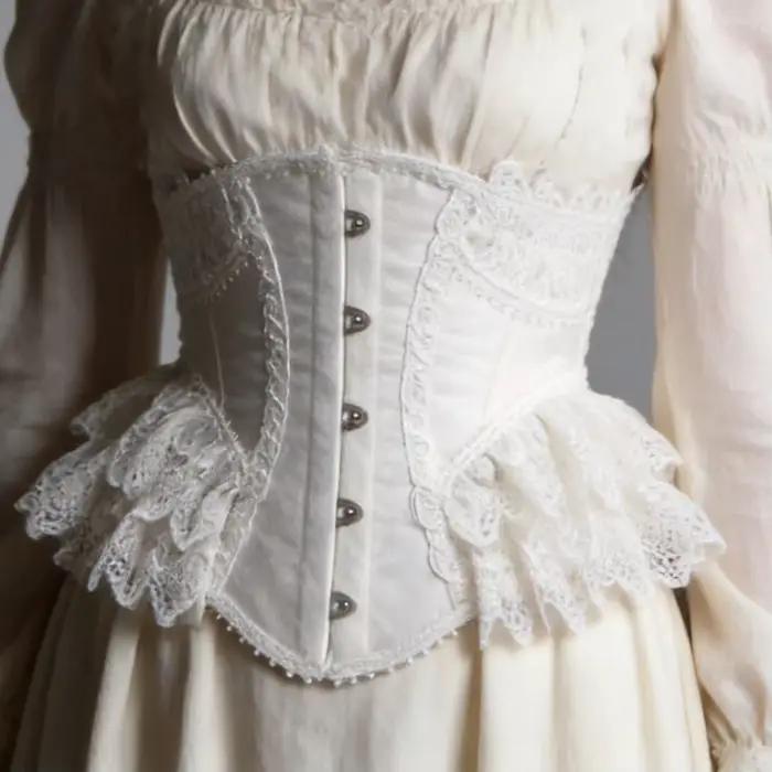 Corset fantaisie sous le buste pour femmes