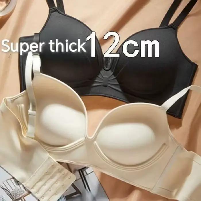 Soutien-gorge push-up super confortable 12CM pour poitrine plate et petits seins - Rembourrage ultra épais