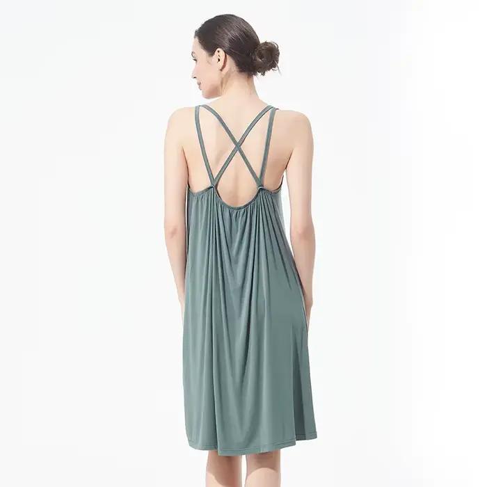 Chemise de nuit en Modal pour femmes