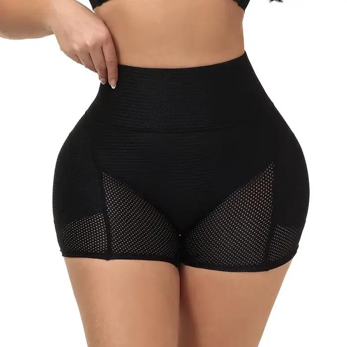 Culotte rembourrée rehausseur de hanches et fessiers, gaine sculptante en maille pour le contrôle et le lifting des fesses