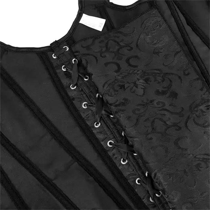 Corset Vintage avec Bretelles Initiées pour Femme