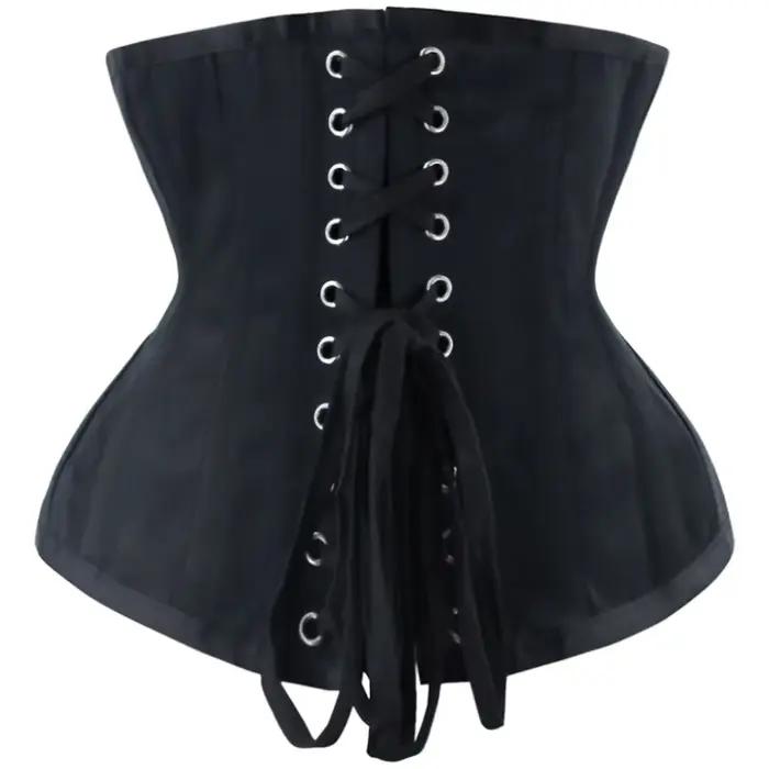 Corset court en forme de sablier pour femmes