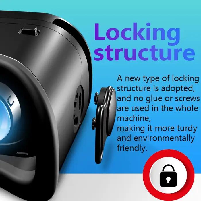 Casque de réalité virtuelle 3D pour téléphone portable, lunettes VR, dispositifs de réalité augmentée, lentilles, lunettes intelligentes, smartphone, visionneuse de jeux mobiles, Viar