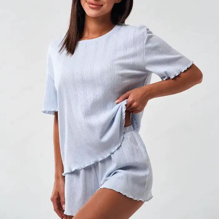 Ensemble pyjama européen et américain pour femmes