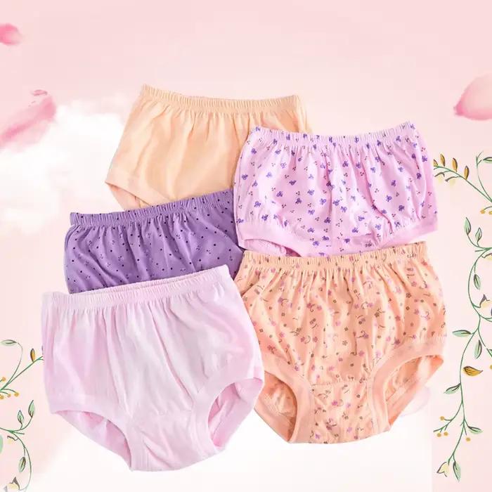 Femmes taille haute coton culottes sous-vêtements pour personnes d'âge moyen
