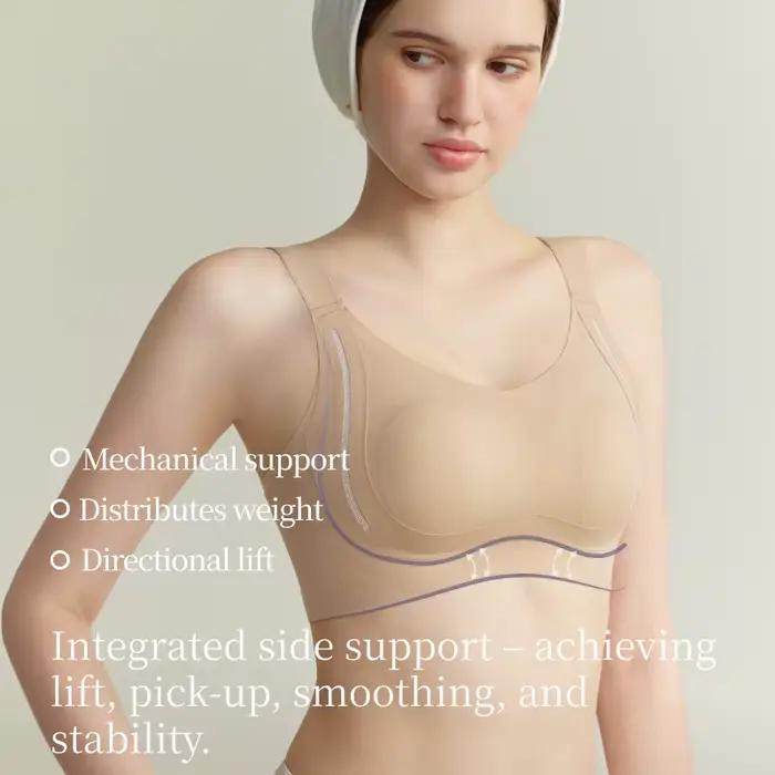 SUJIIN Soutien-gorge minimisateur grande taille pour femme