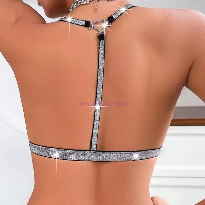 49ME – haut Bralette en dentelle avec fermeture frontale