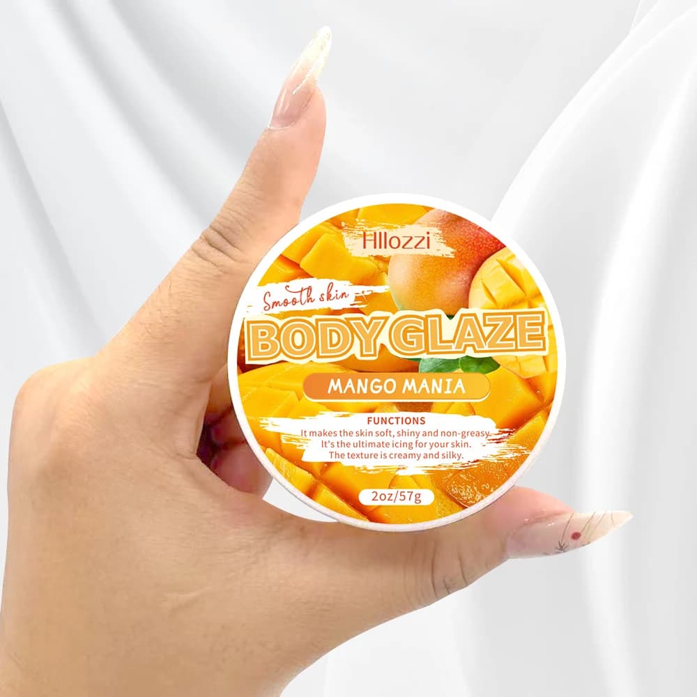 2oz/8oz mangue manie corps glaçure nourrissant hydratant soin de la peau beurre corporel rafraîchiss