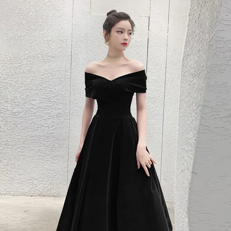 Robes De soirée en velours haut De gamme personnalisées Yesч Gubка пла Kamiя Robe De Soirée Robe De