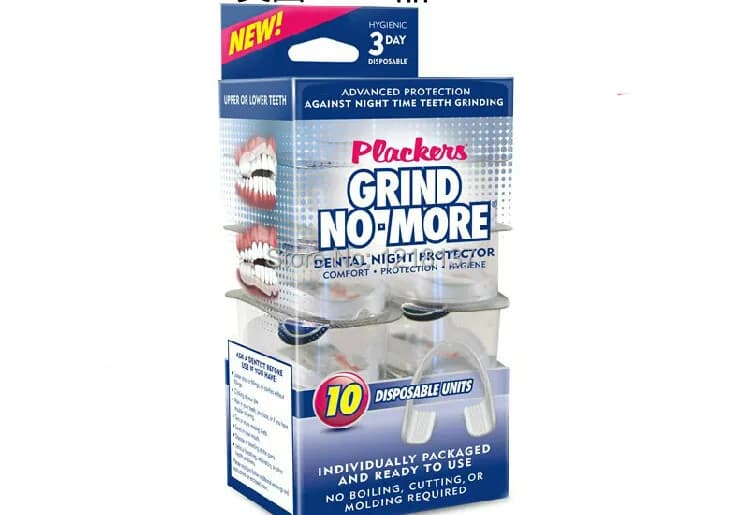 Protection dentaire nocturne pour adultes, 14 pièces/paquet, anti-molaire, anti-grincement des dents