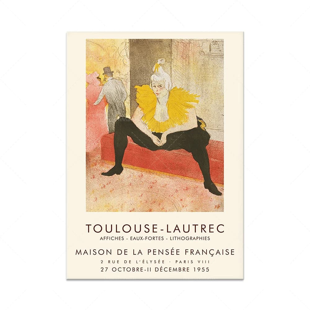 Affiche de téléchargement numérique, impression vintage, exposition d'art lantec, à londres