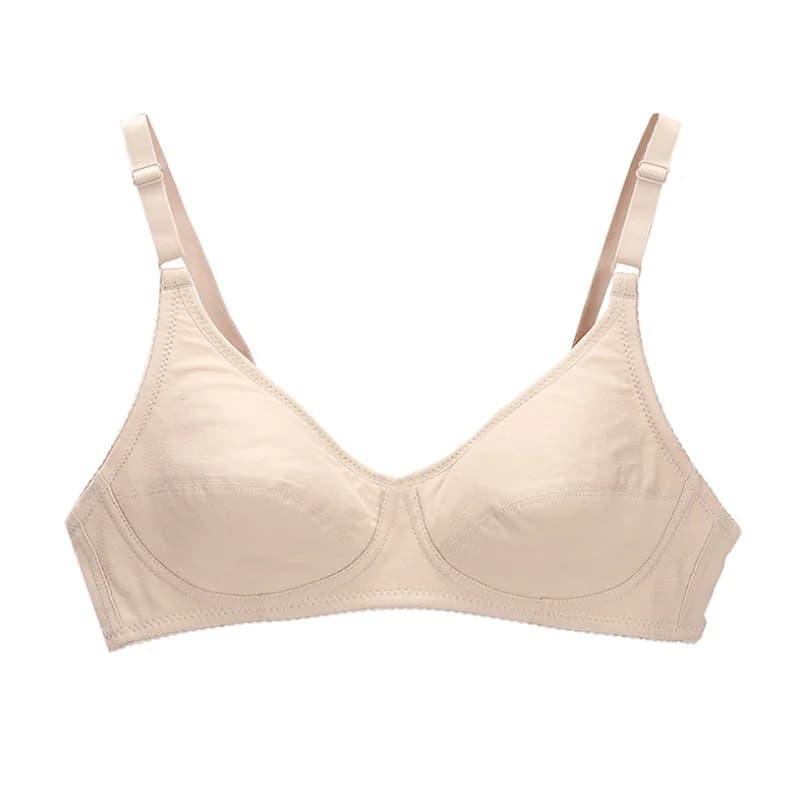 Soutien-gorge en coton doux et confortable pour femmes, grande poitrine, tailles 30 à 44, bonnet A,