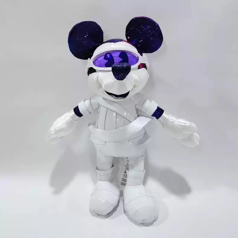 Peluche Mickey Mouse 16,6 pouces, collection Main Attraction Disneyland Janvier Space Mountain, figu