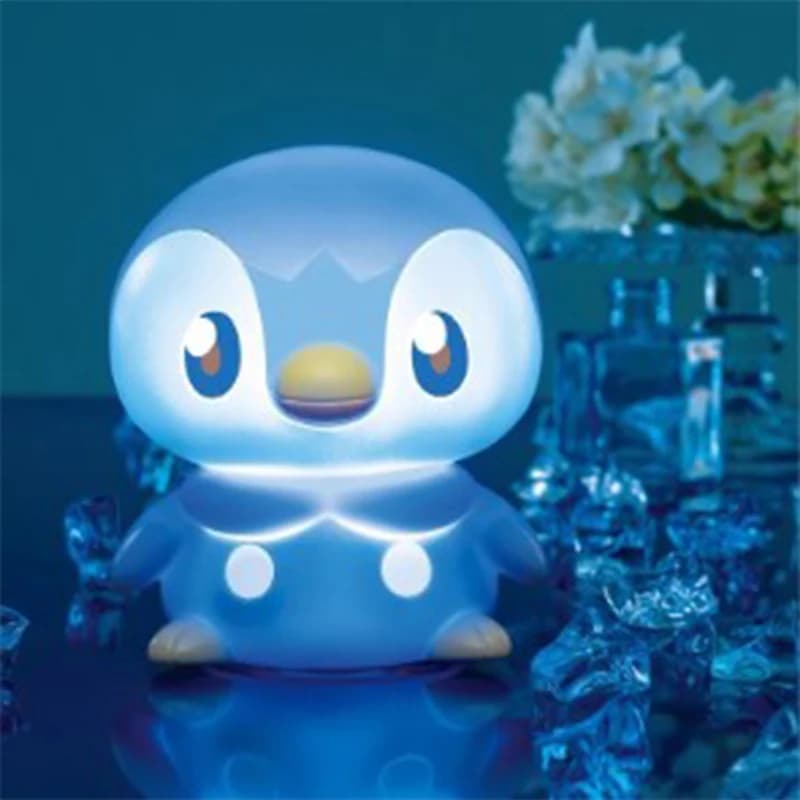 Veilleuse Pokémon Pikachu Piplup, figurines originales, modèle de lampe de chevet, veilleuse douce,