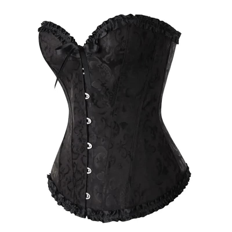 YBFDO-Corsets sexy en dentelle florale pour femmes, bustiers, vêtements en Y, corset burlesque vinta