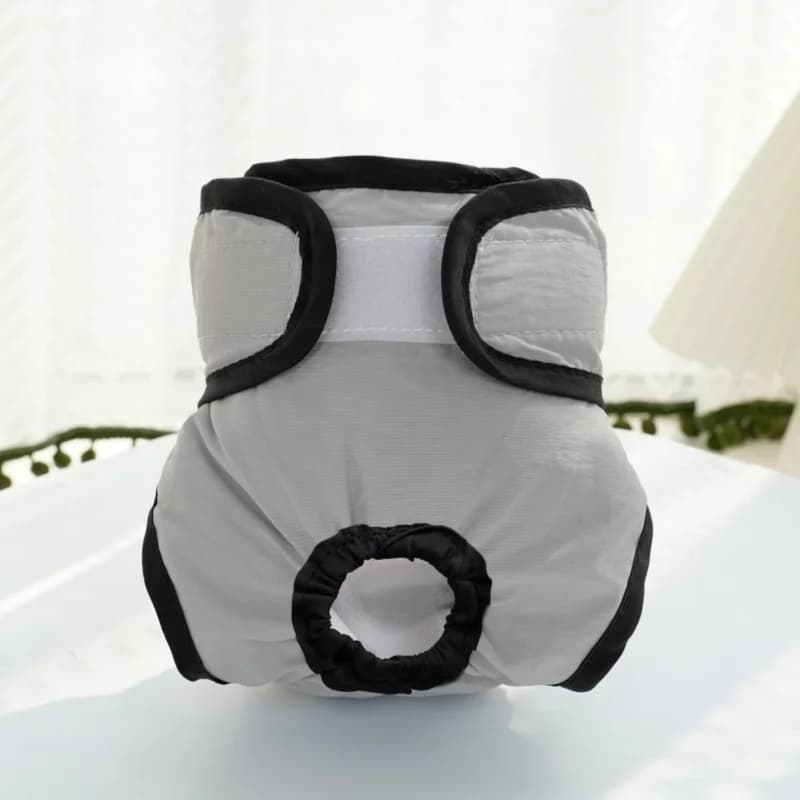 Couches pour chiens, pantalon physiologique pour animaux de compagnie, short lavable pour chiots, cu