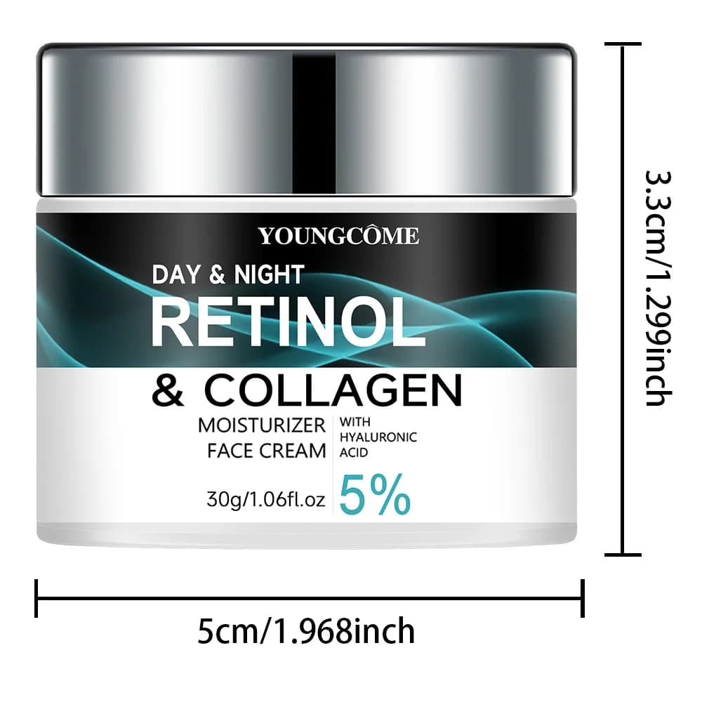 YOUNGCOcloser-Crème au rétinol pour améliorer titut de la peau, nourrissante et éclaircissante