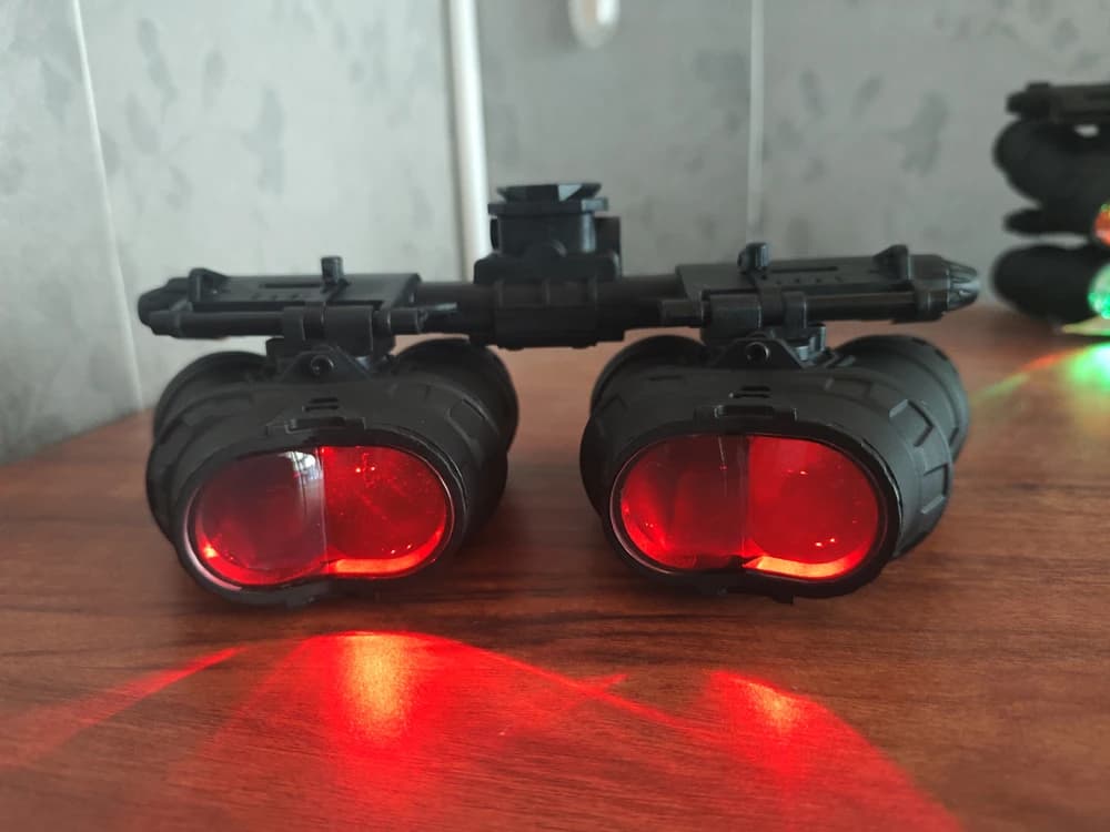 Dispositif de Vision nocturne tactique GPNVG-18, modèle Non fonctionnel, Version lumineuse modifiée
