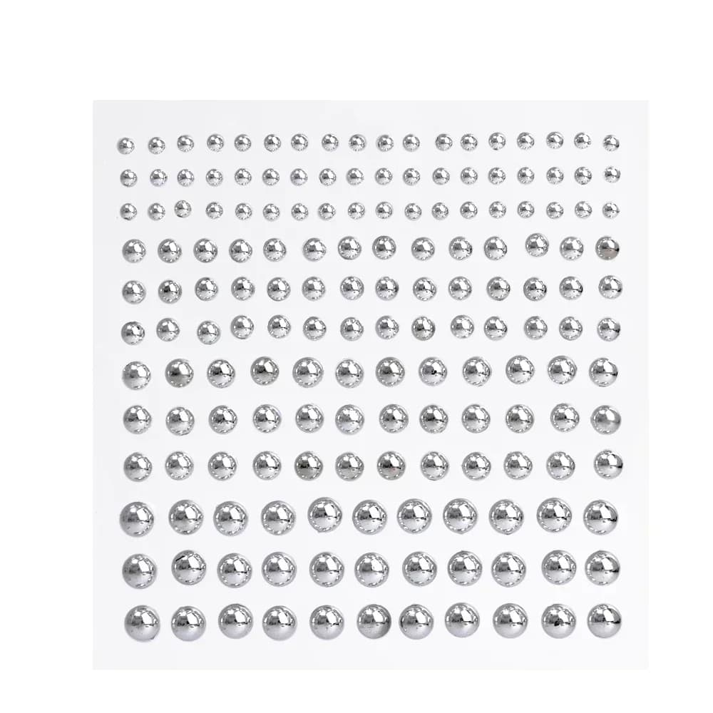 Autocollant faux ventre, sourcils, lèvres, clou de perçage, ensemble de boucles d'oreilles Non percé
