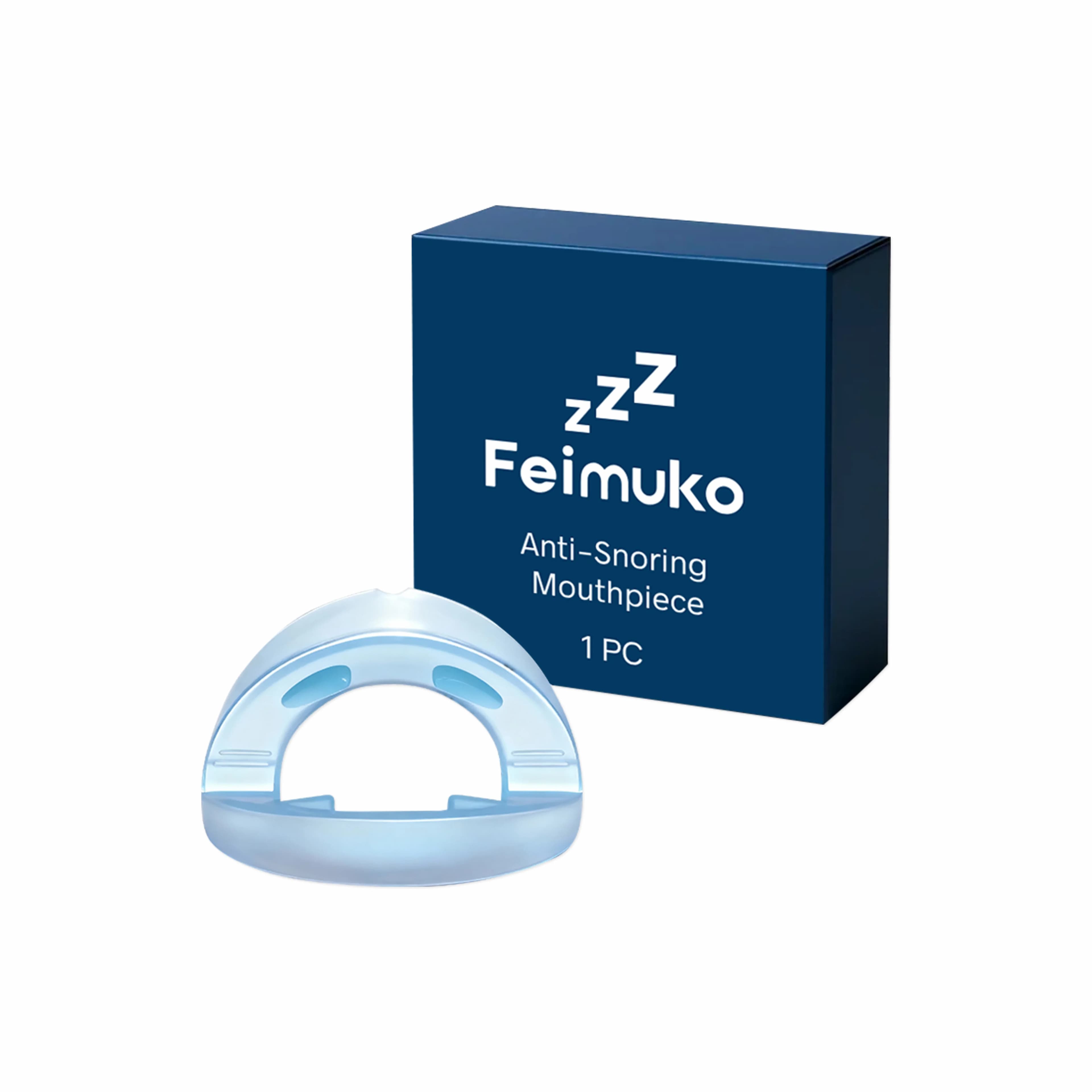 Protège-dents de nuit Feimuko pour le bruxisme et le ronflement – Protection dentaire douce et confo