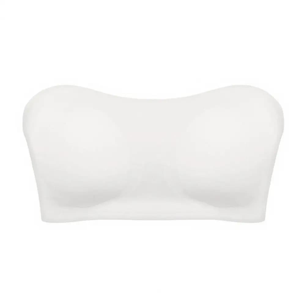 Soutien-gorge invisible avec boutons latéraux, demi-bonnet, bonnets profilés, sans bretelles, antidé