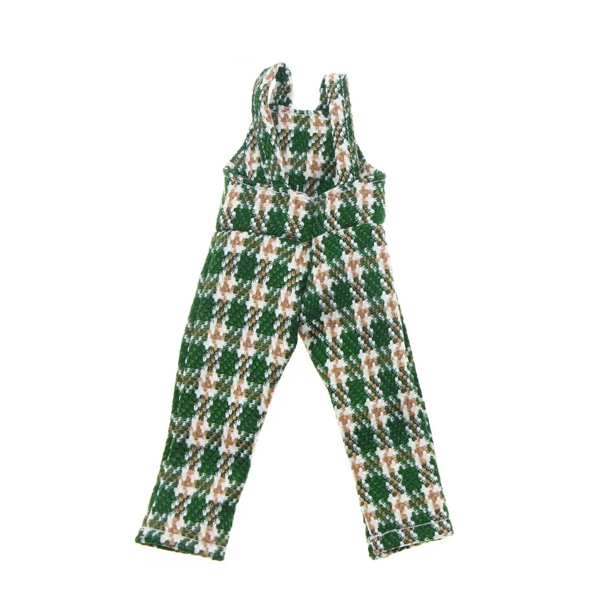 Bébé elfe bibliothèque de noël elfe décor ensemble de vêtements à capuche à carreaux sangle pantalon