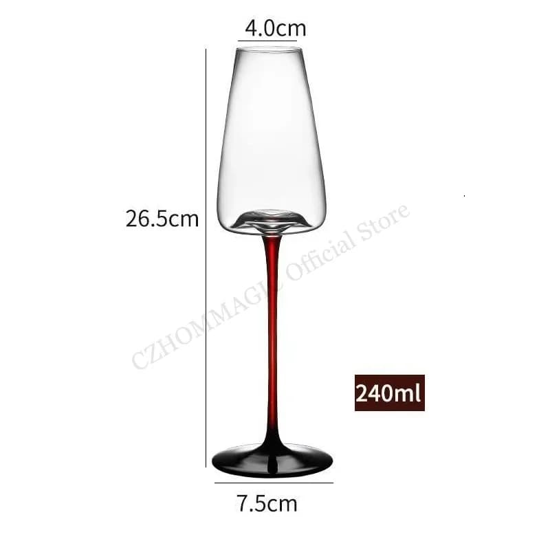 Verre à vin rouge sans plomb, verre à champagne, verre à eau en cristal, coupe bordeaux, gobelet pou