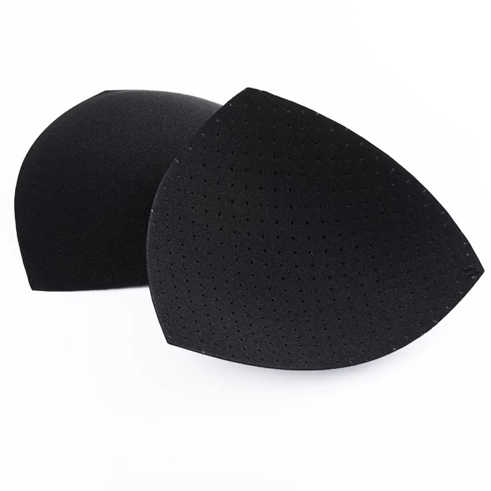 Accessoires de lingerie : Inserts triangulaires d'été pour rehaussement, coussinets de poitrine fins
