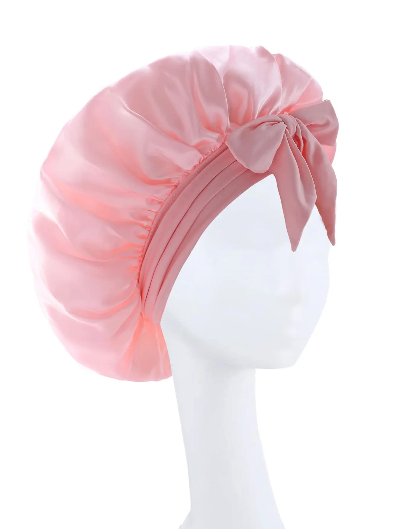 Bonnet en soie pour femmes endormies, Bonnet en Satin pour cheveux, bonnet de nuit, écharpe envelopp