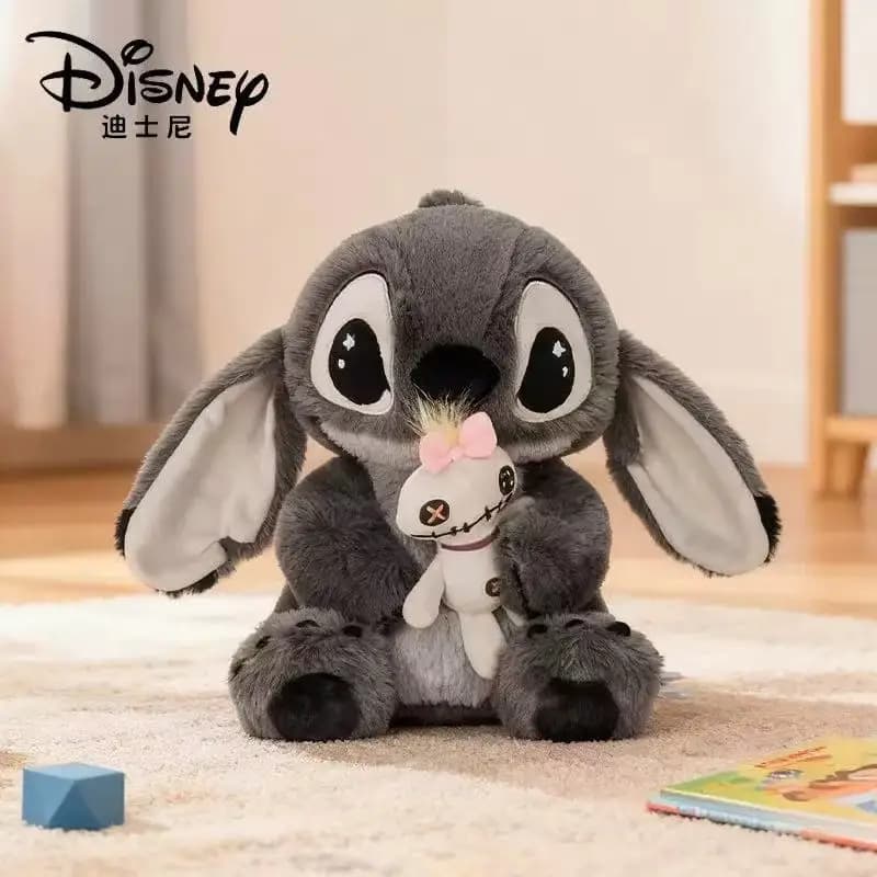 Peluche authentique Disney Stitch - Noir, jouet en peluche « Cachette nocturne »