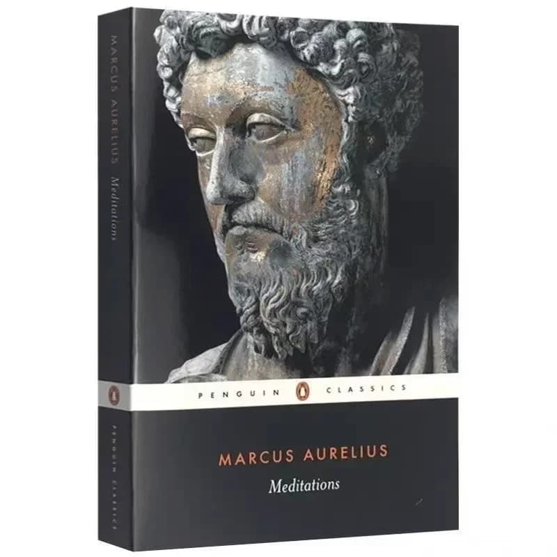 Méditations de Marcus Aurelius en anglais, livre broché