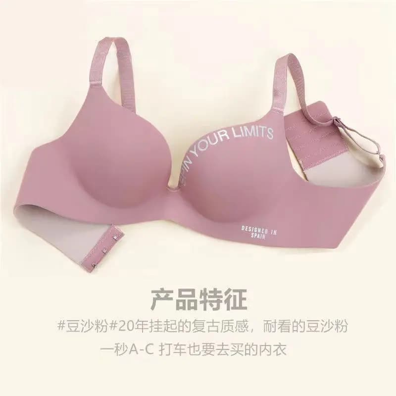 Soutien-gorge imprimé sans couture pour femmes, Lingerie Sexy, Push-Up, motif Floral, sous-vêtements