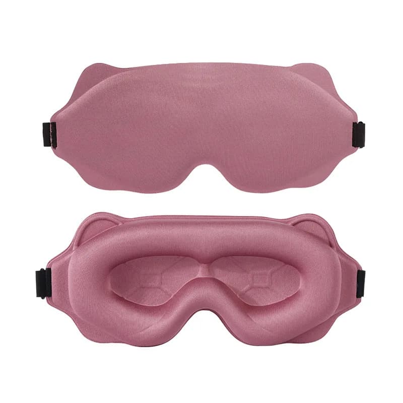Masque oculaire 3D pour hommes et femmes, conçu pour les pauses déjeuner, les voyages et le sommeil,
