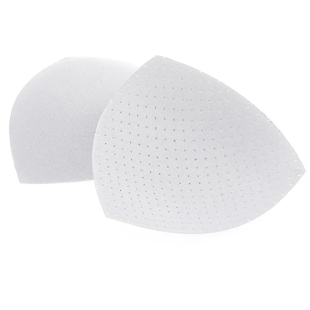 Coussinets de soutien-gorge push-up triangulaires pour femme, inserts fins en éponge pour l'été