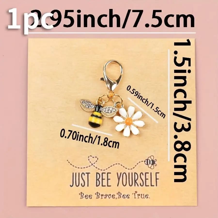 1/5/10/20/50/100 pièces Just Bee Yourself cadeaux d'encouragement positif | Cartes dépliantes, cad