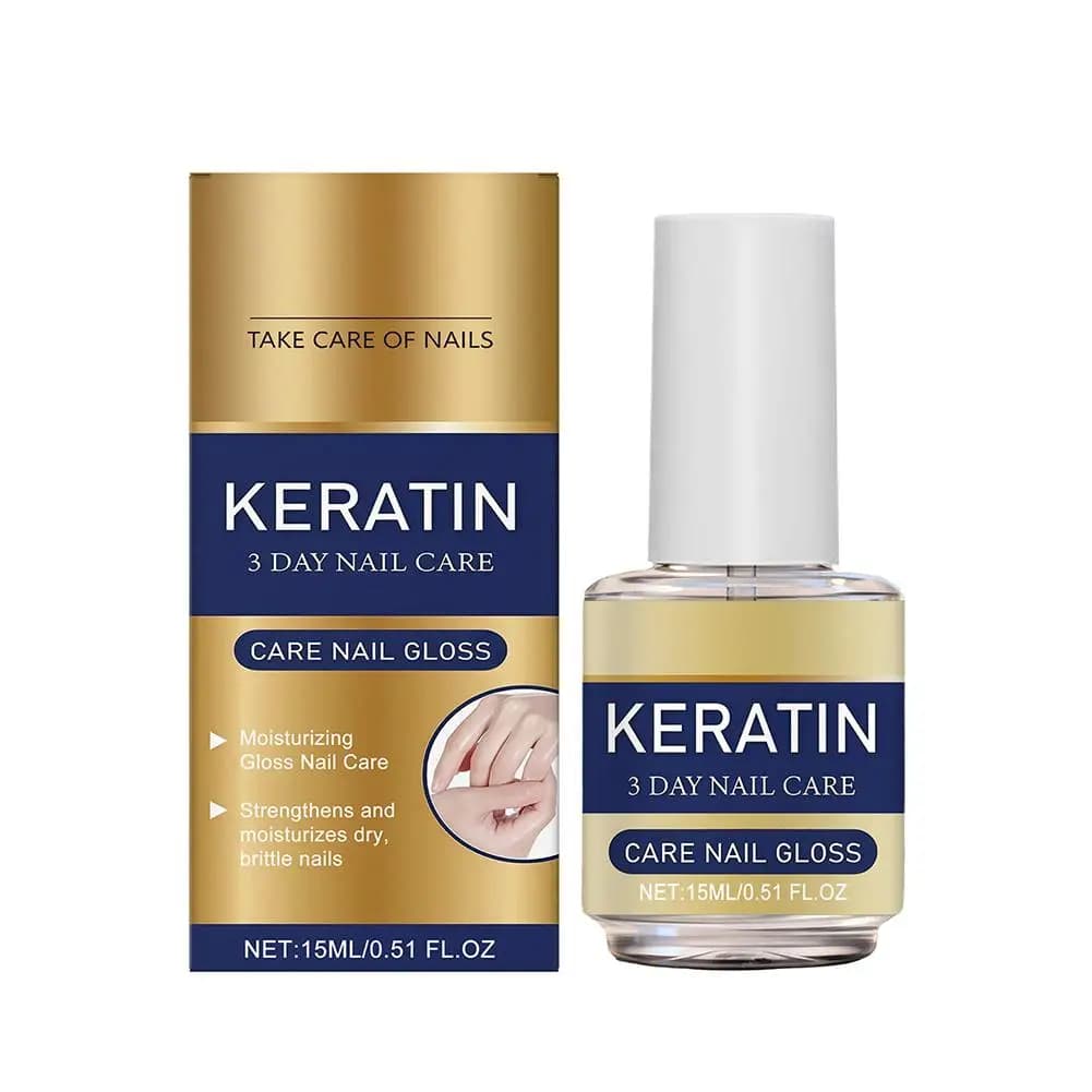 KERATINE 3 JOURS Huile brillante pour soins des ongles Répare les ongles secs et fragiles Améliore l